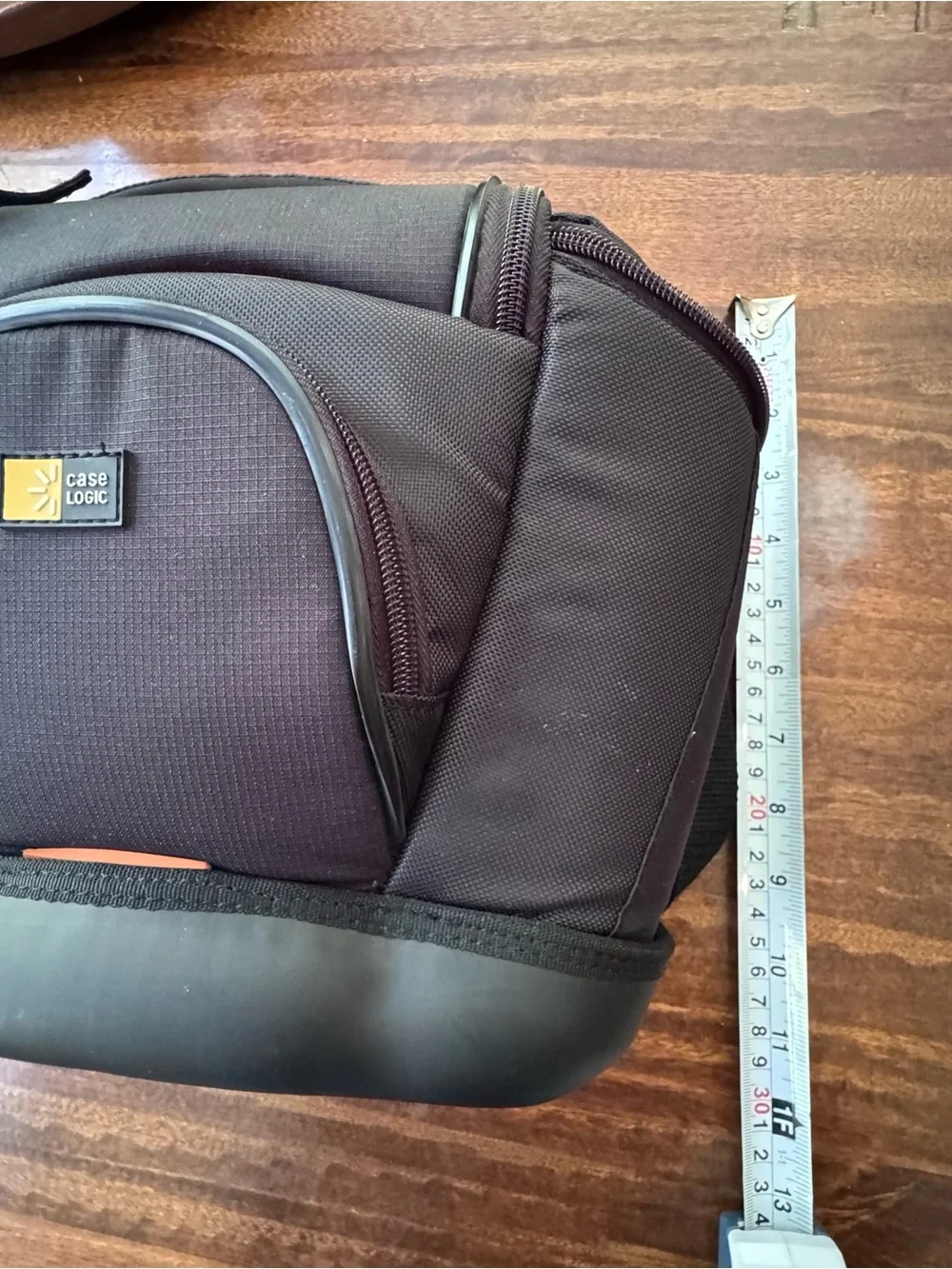 Case Logic Black SLRC-202 Medium SLR Camera Bag with Orange Accents